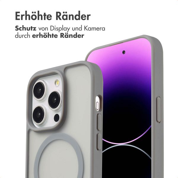 imoshion Color Guard Back Cover mit MagSafe für das iPhone 14 Pro - Grau