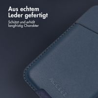 Accezz Leather Cardholder MagSafe - Kartenhalter mit MagSafe - Nightfall Blue