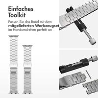 imoshion Edelstahlarmband für das Samsung Galaxy Fit 3 - Silber