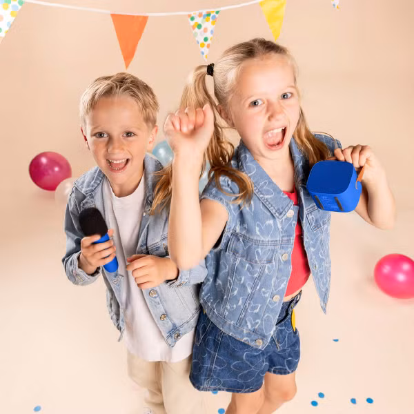 imoshion Kids Karaoke-Set - Lautsprecher und Mikrofon - Cobalt Blue