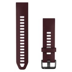 Garmin QuickFit® Silikonarmband -   Garmin QuickFit® 20 mm Anschluss - Dark Cherry / Dust Rose