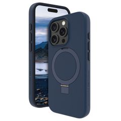 dbramante1928 Iceland Ultra D3O Back Cover mit MagSafe Stand für das iPhone 16 Pro - Blue