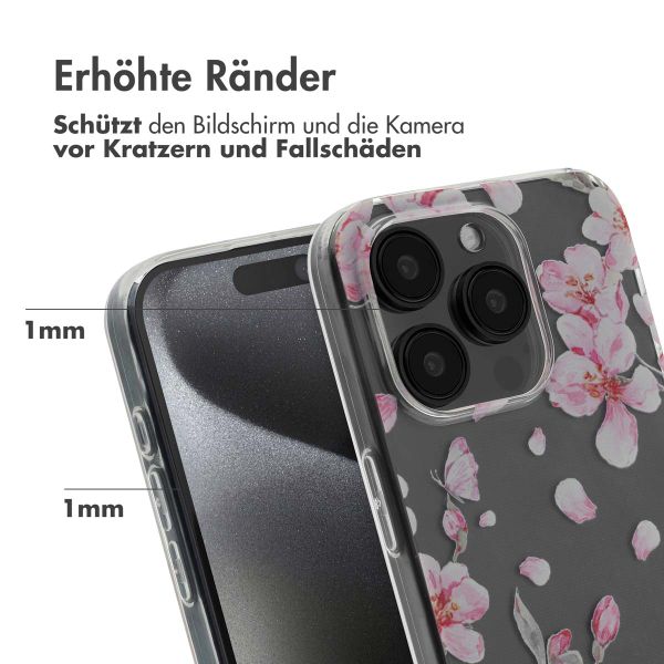 imoshion Design Hülle für das iPhone 15 Pro - Blossom