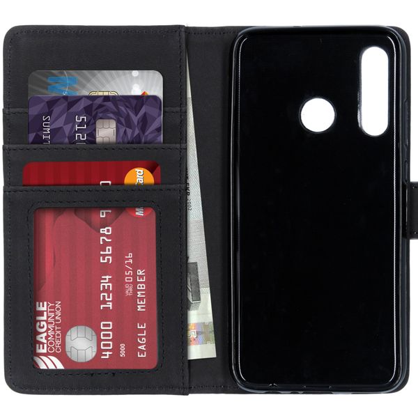 imoshion Luxuriöse Klapphülle Huawei P Smart Plus (2019) - Schwarz