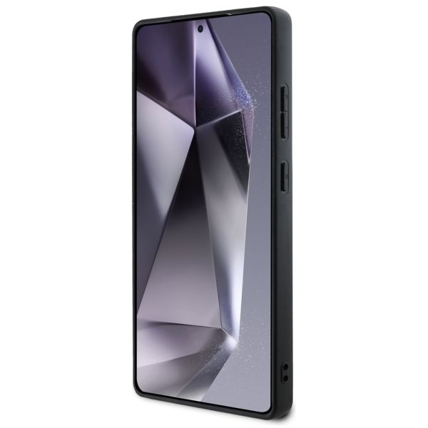 Guess 4G Metal Logo Back Cover mit Glitter Samsung Galaxy S25 Ultra - Gold