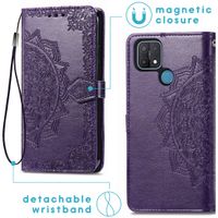 imoshion Mandala Klapphülle Oppo A15 - Violett