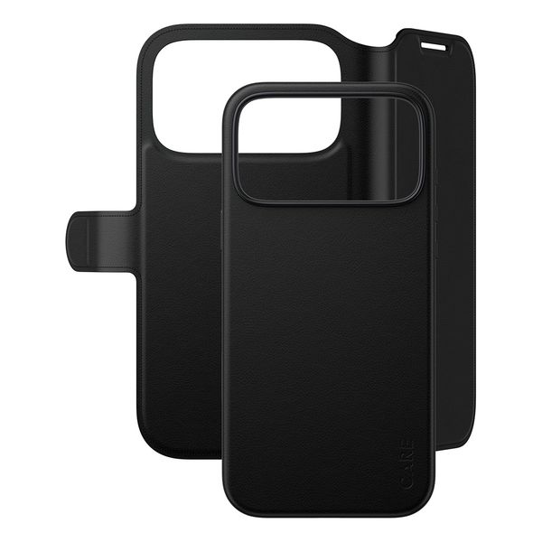 CARE by PanzerGlass Tango 2 in 1 Wallet Case MagSafe Apple iPhone 18 Pro Max / 17 Pro Max - Schwarz