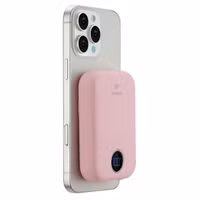 imoshion MagSafe Powerbank - 10.000 mAh - Kabellose Powerbank - Rosa