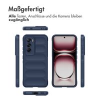 imoshion EasyGrip Back Cover für das Oppo Reno 12 Pro - Dunkelblau