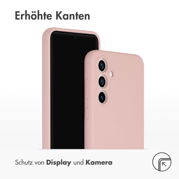 Accezz Liquid Silikoncase Samsung Galaxy S23 FE - Rosa