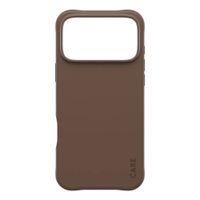 CARE by PanzerGlass Modisches Case Samba mit MagSafe Apple iPhone 17 Pro Max - Espresso Brown