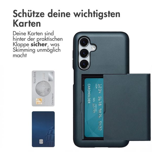 imoshion Backcover mit Kartenfach Samsung Galaxy A16 - Dunkelblau