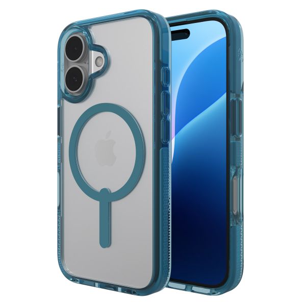 ZAGG Santa Cruz Snap Case mit MagSafe für das iPhone 16 - Blau