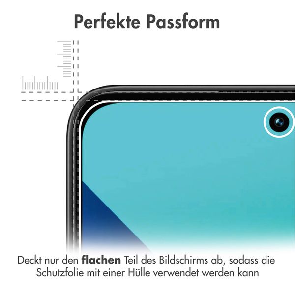imoshion Displayschutz Folie 3-Pack Xiaomi Redmi Note 13 (5G)