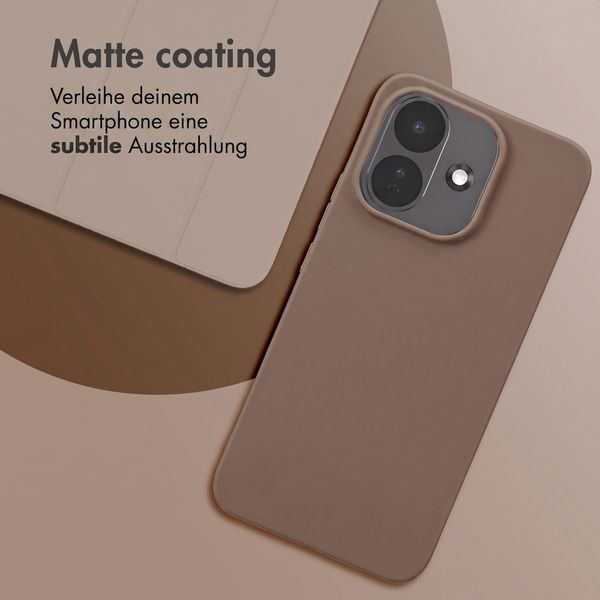 imoshion TPU Color Cover Xiaomi Redmi Note 17 Pro - Braun