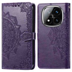 imoshion Mandala Klapphülle Xiaomi Redmi Note 14 Pro (4G) - Violett