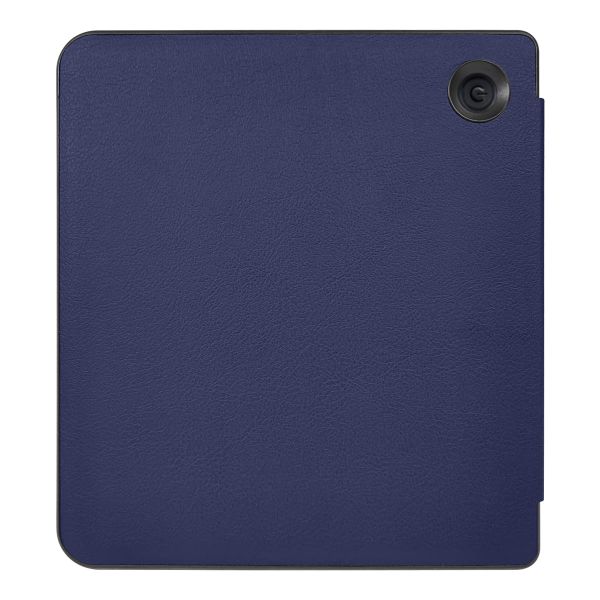 imoshion Slim Hard Case Sleepcover mit Stand für das Kobo Libra Colour - Dunkelblau