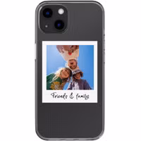 Personalisierte Hülle mit Polaroid Apple iPhone 12 (Pro) - Transparent