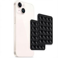 Selencia ﻿2er-Pack Telefonhalter Saugnapf - Schwarz