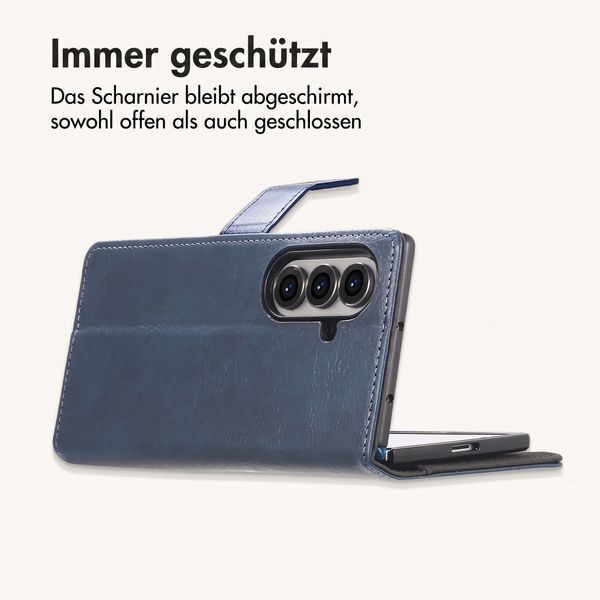 imoshion Luxuriöse Klapphülle Samsung Galaxy Z Fold 8 Ultra - Dunkelblau