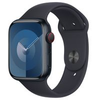 Apple Sport Band für Apple Watch Series 1 bis 10 / SE / Ultra (2) (44/45/46/49 mm) - Größe S/M - Midnight