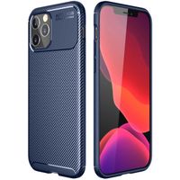 imoshion Carbon-Hülle für das iPhone 12 (Pro) - Blau