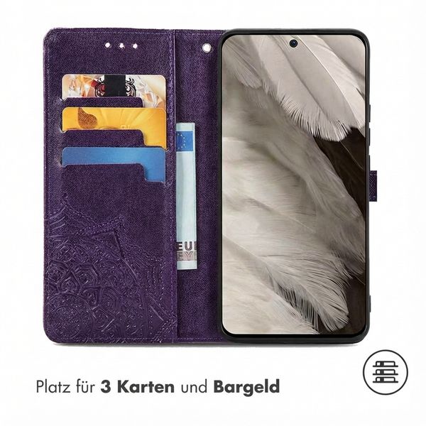 imoshion Mandala Klapphülle Google Pixel 8 - Violett