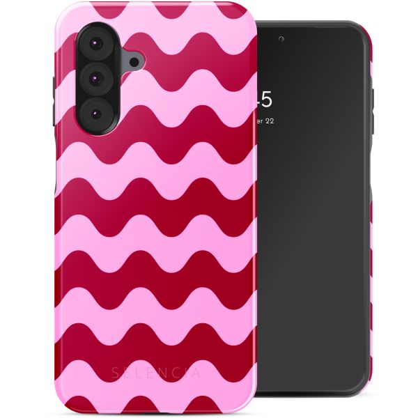 Selencia Vivid Back Cover Samsung Galaxy A26 - Wave Vibes Lipstick