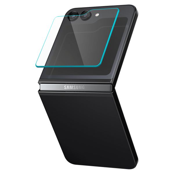 Spigen GLAStR EZ Fit Displayschutzfolie + Applicator für das Samsung Galaxy Z Flip 5