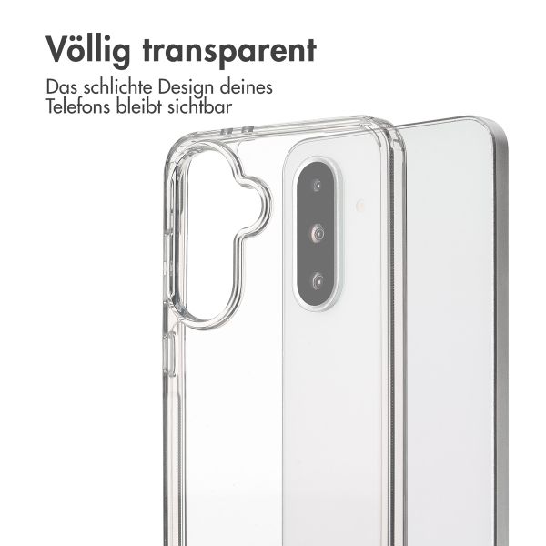 imoshion Back Cover mit Ständer für das Samsung Galaxy A36 - Transparent