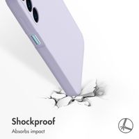 Accezz Liquid Silikoncase Samsung Galaxy A16 - Violett