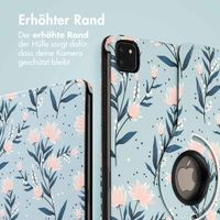 imoshion 360° drehbare Design Klapphülle Apple iPad Pro 12.9 (2018/2020/2021/2022) - Flowers