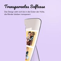 Personalisierte Hülle mit Filmrolle N°2 iPhone 15 - Transparent