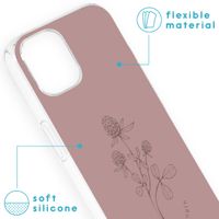 imoshion Design Hülle für das iPhone 13 - Floral Pink