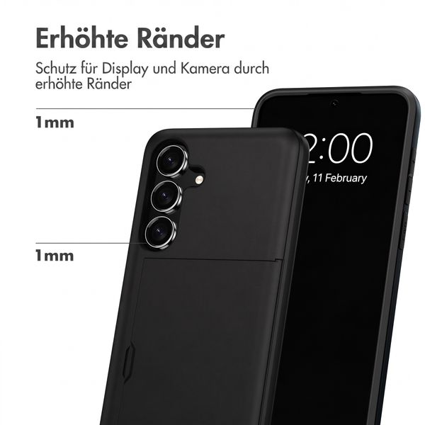 imoshion Backcover mit Kartenfach Samsung Galaxy S26 FE - Schwarz