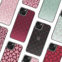 imoshion Design Hülle Apple iPhone 14 - Crush Check Coral Dust