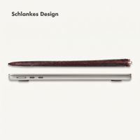Selencia Croco Laptop Hülle 14 Zoll - Laptop Sleeve - Burgundy