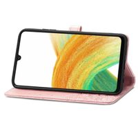 imoshion Mandala Klapphülle für das Samsung Galaxy A13 (4G) - Rose Gold