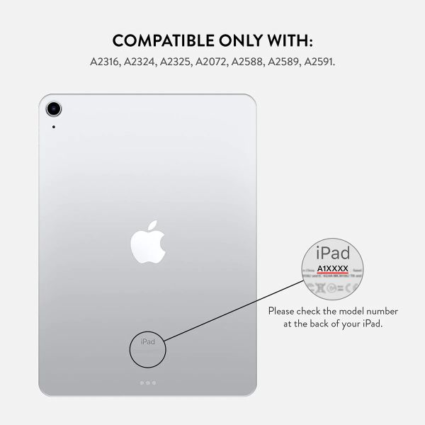 Burga Tablet Case Apple iPad Air 5 (2022) / Air 4 (2020) - Lost In Thought