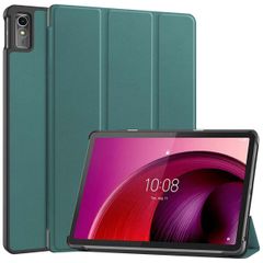 imoshion Design Trifold Klapphülle für das Lenovo Tab M10 5G - Dunkelgrün