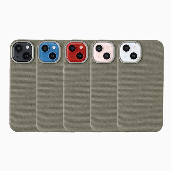 Accezz Mesh Backcover mit MagSafe Apple iPhone 14 / 13 - Dunkelgrau