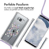 imoshion Design Hülle mit Band Samsung Galaxy S8 - Sandstone Dandelion