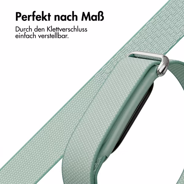 imoshion Nylonarmband für Fitbit Air - Mint Green