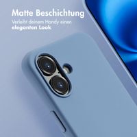 imoshion Color Backcover mit abtrennbarem Band MagSafe für das iPhone 16 - Ash Blue