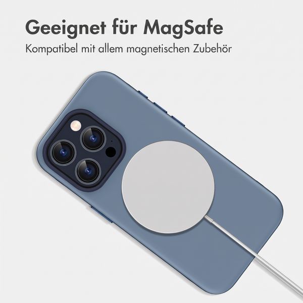 imoshion Color Backcover mit Thin MagSafe Ring Apple iPhone 15 Pro - Dunkelblau