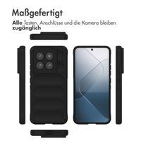 imoshion EasyGrip Back Cover für das Xiaomi 14 Pro - Schwarz