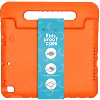 imoshion Schutzhülle mit Handgriff kindersicher für das Lenovo Tab P11 / P11 Plus - Orange