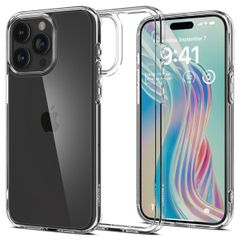 Spigen Ultra Hybrid™ Case für das iPhone 15 Pro Max - Crystal Clear