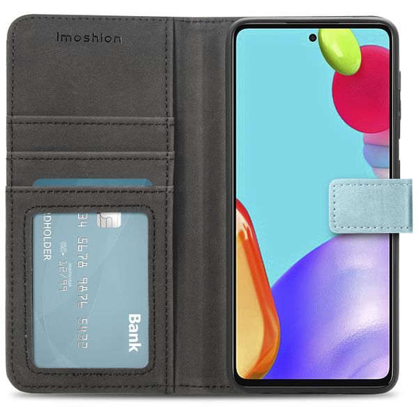 imoshion Luxuriöse Klapphülle Samsung Galaxy A52(s) (5G/4G) - Hellblau