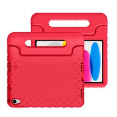 imoshion Schutzhülle mit Handgriff kindersicher Apple iPad 11 (2025) 11 Zoll A16 / iPad 10 (2022) 10.9 Zoll - Rot